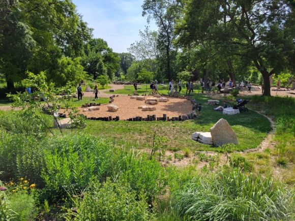 Natural Playspace in St. Louis Forest Park