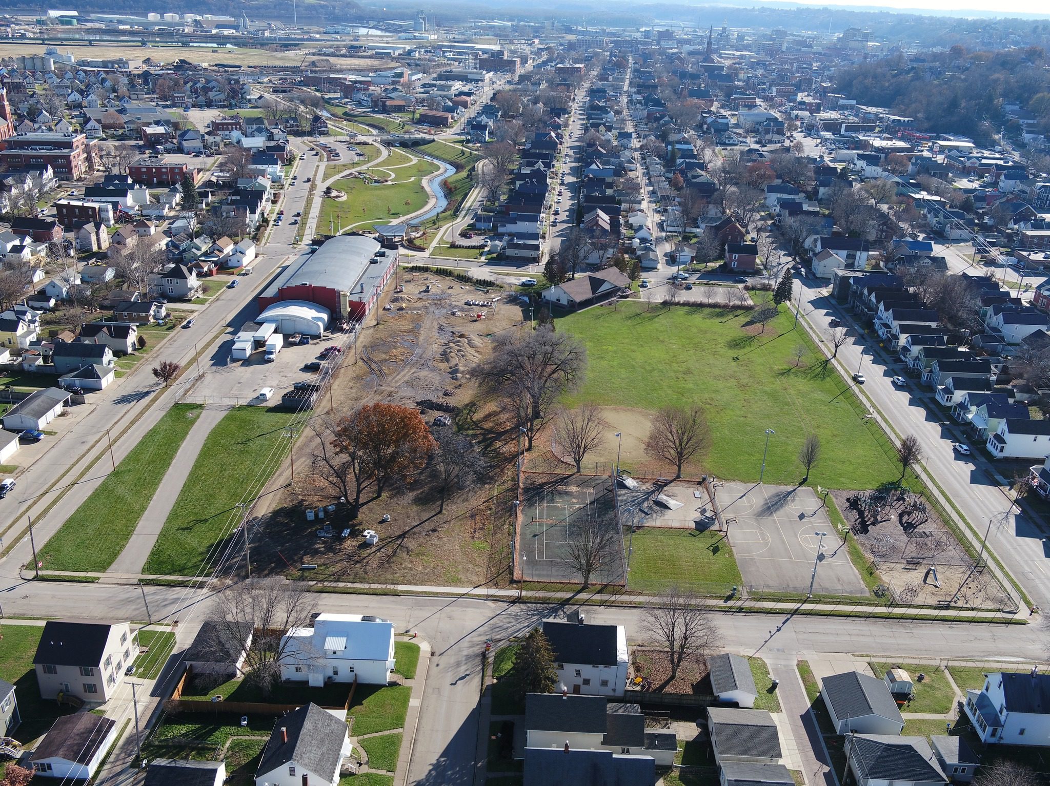 Comisky Park, Dubuque, Iowa Before