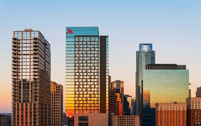 The Austin Marriott Downtown, the Greater & Greener conference hotel.