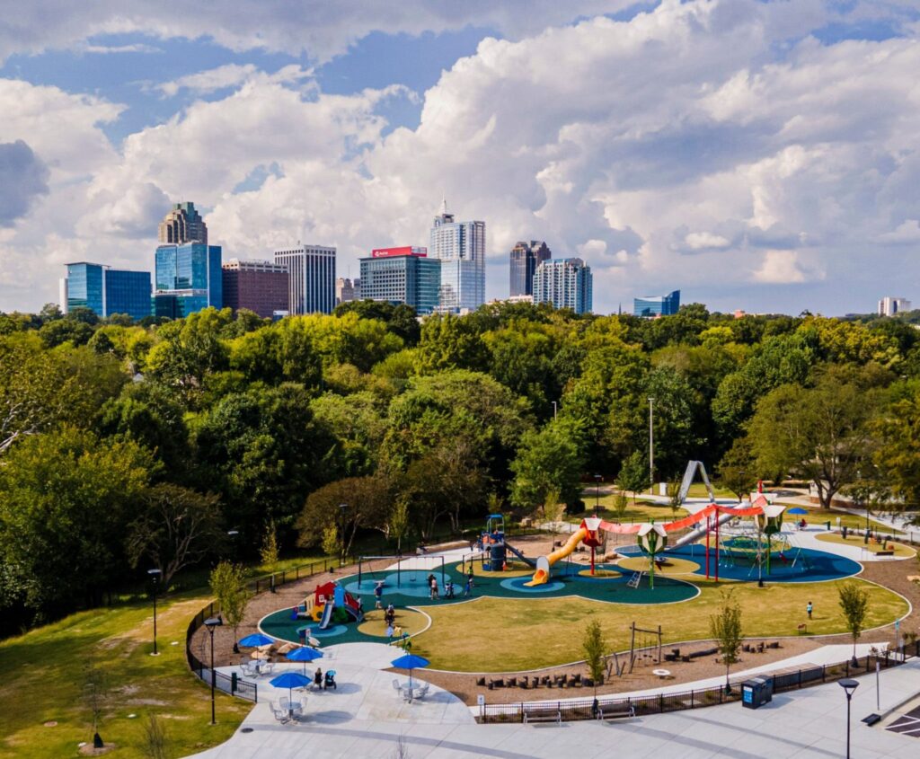 John Chavis Memorial Park, Raleigh, North Carolina After