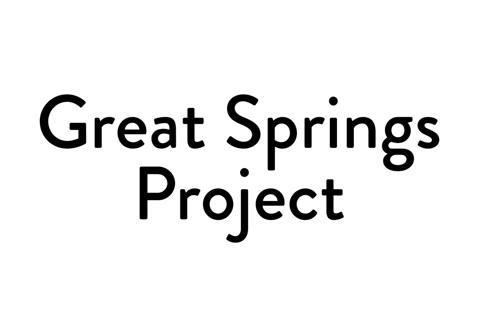 Great Springs Project