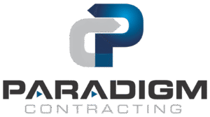Logo for Paradigm Contracting