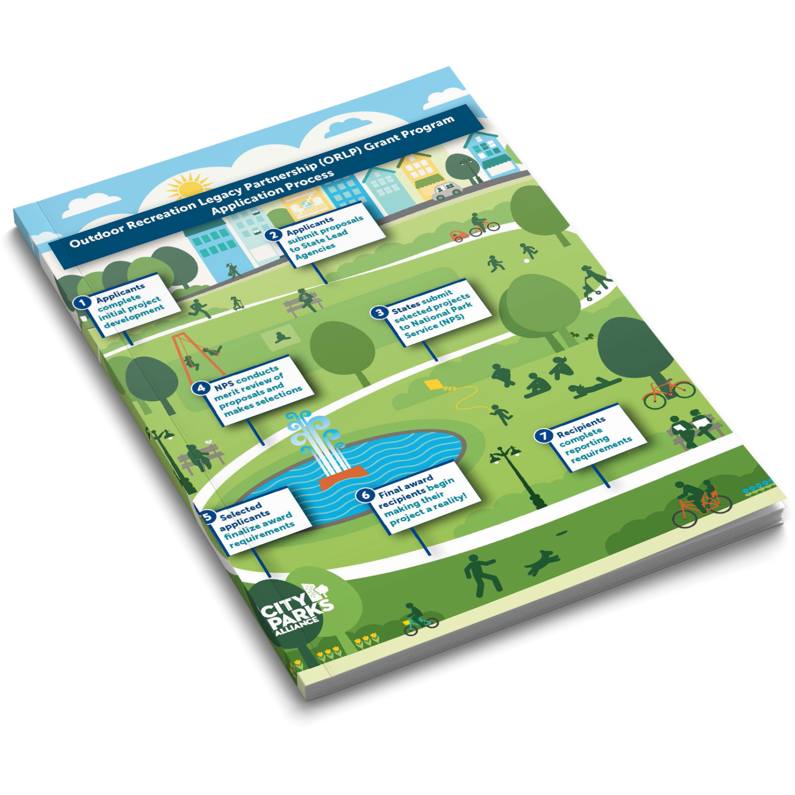 Cover to the ORLP Application Process infographics